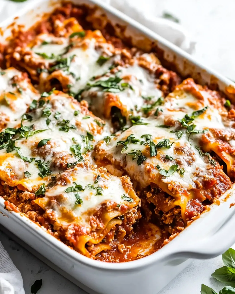 Lasagna Roll Ups