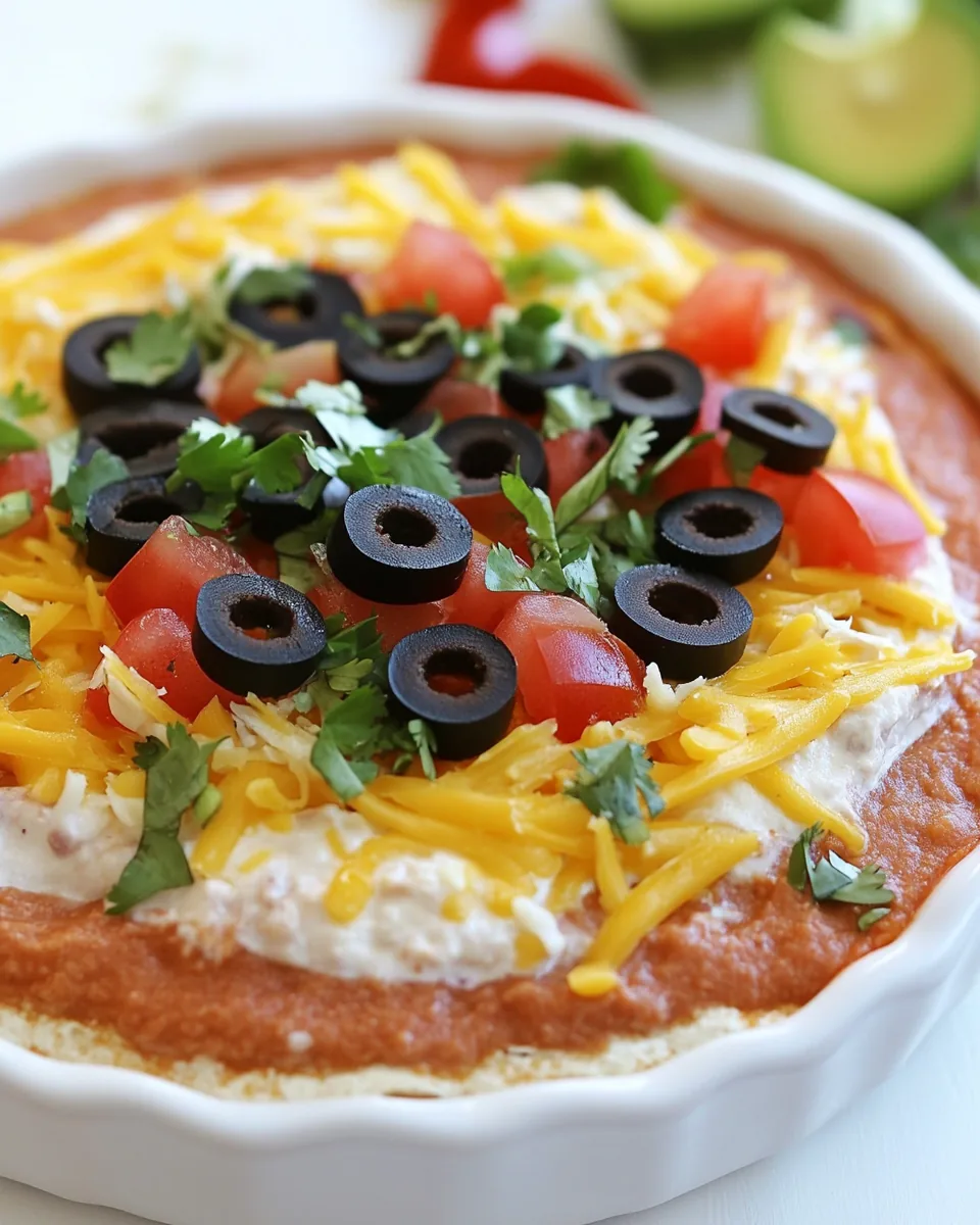 Layered Taco Dip