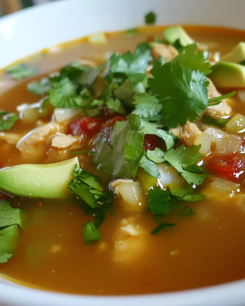 Leanilicious Chicken Posole