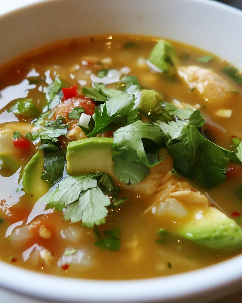 Leanilicious Chicken Posole