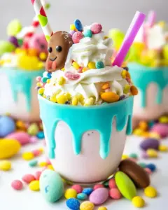Leftover Easter Candy Freakshake