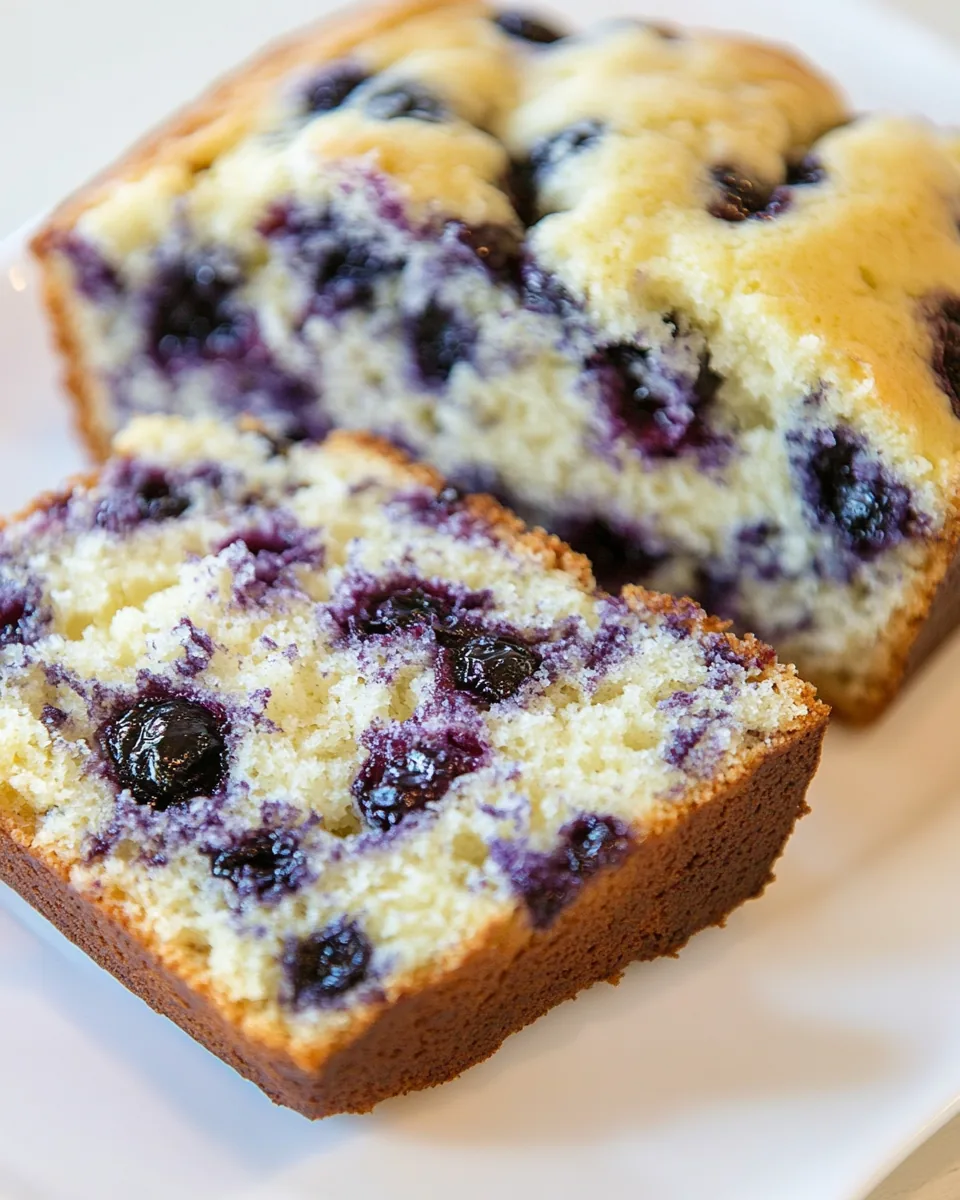 Lemon Blueberry Bread