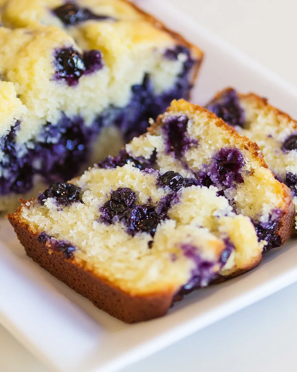 Lemon Blueberry Bread
