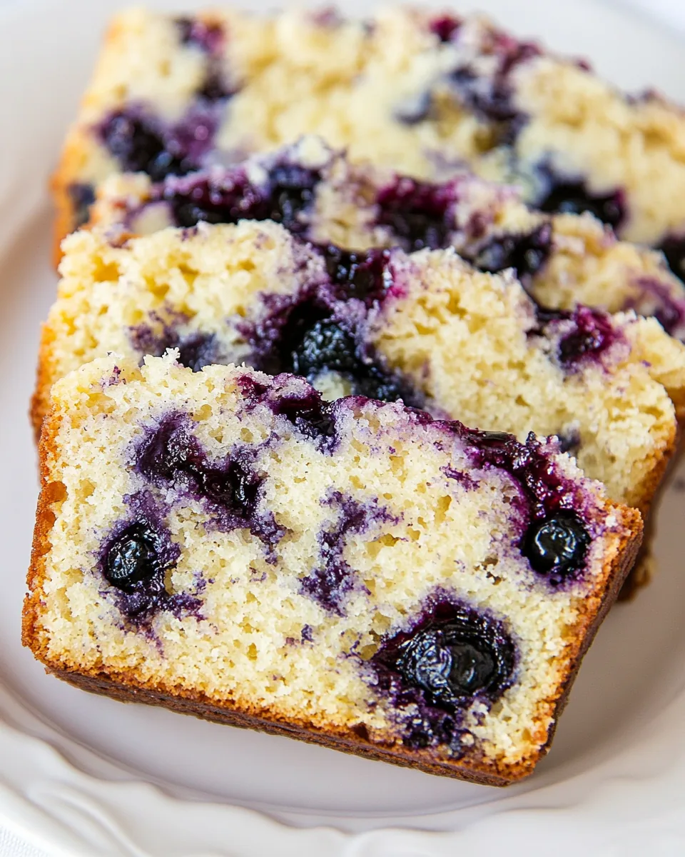 Lemon Blueberry Bread