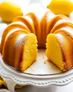 Lemon Bundt Cake