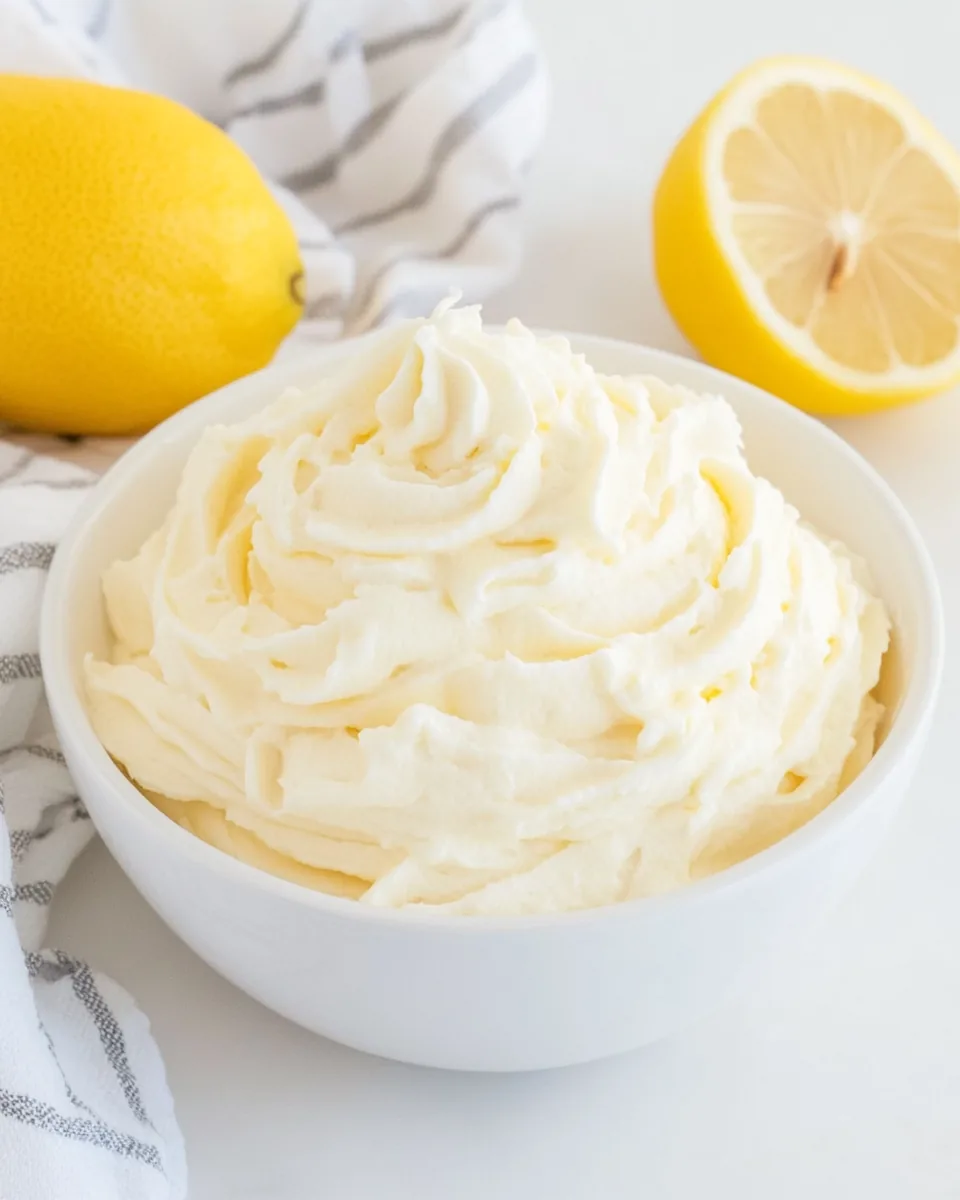 Lemon Buttercream Frosting
