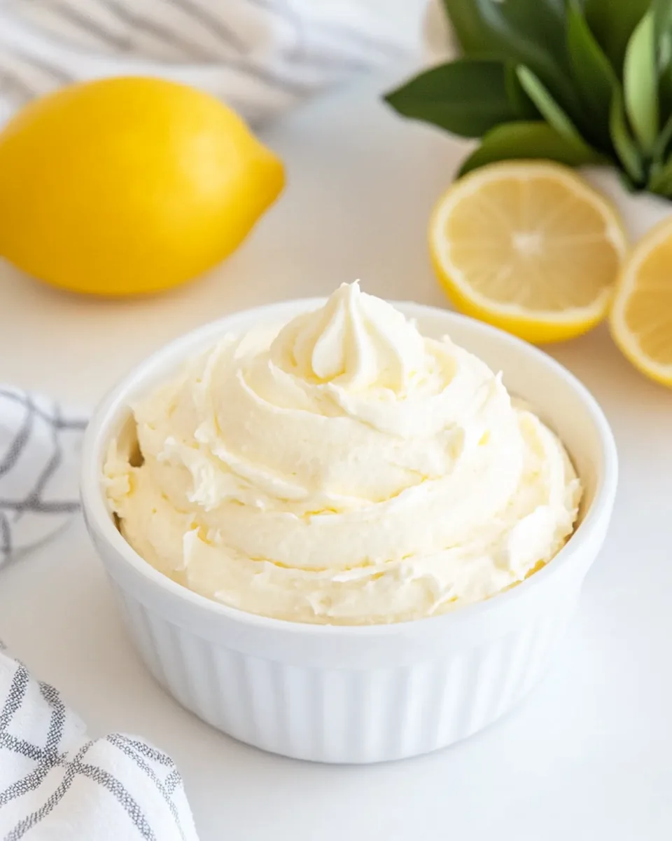 Lemon Buttercream Frosting