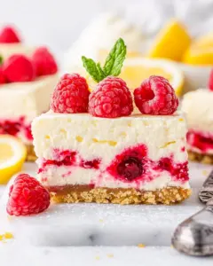 Lemon Cheesecake Bars