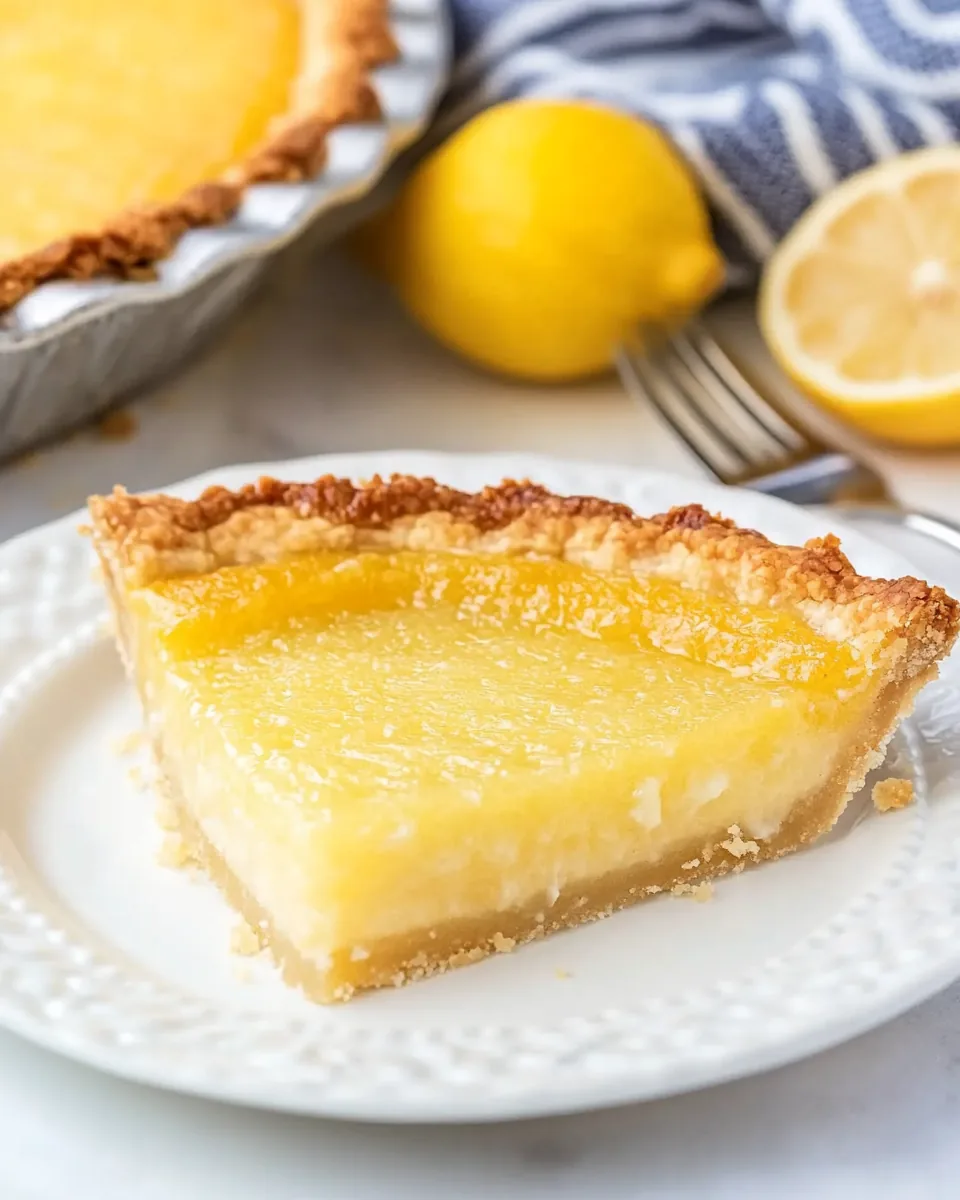 Lemon Chess Pie