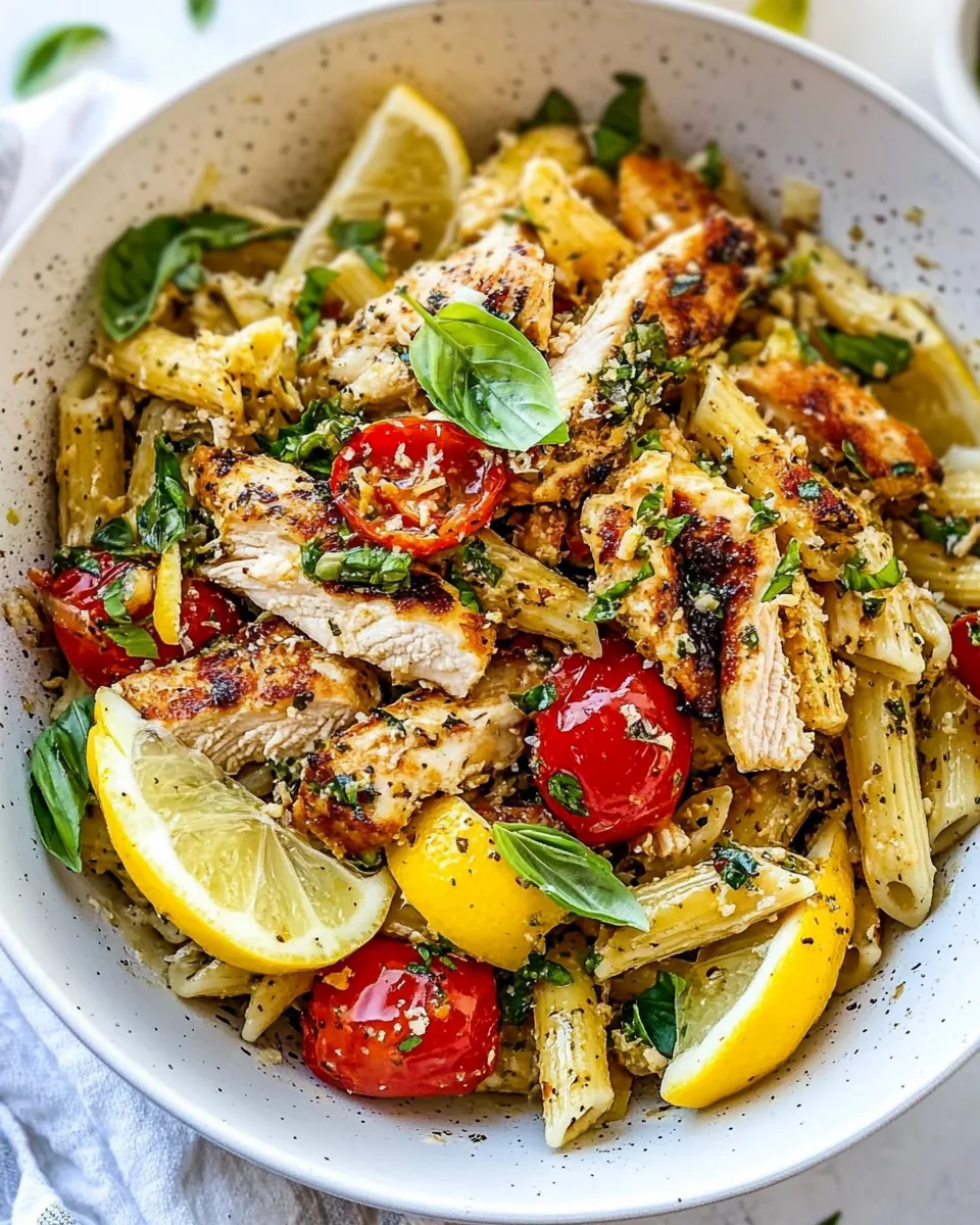 Lemon Chicken Pasta