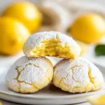 Lemon Crinkle Cookies