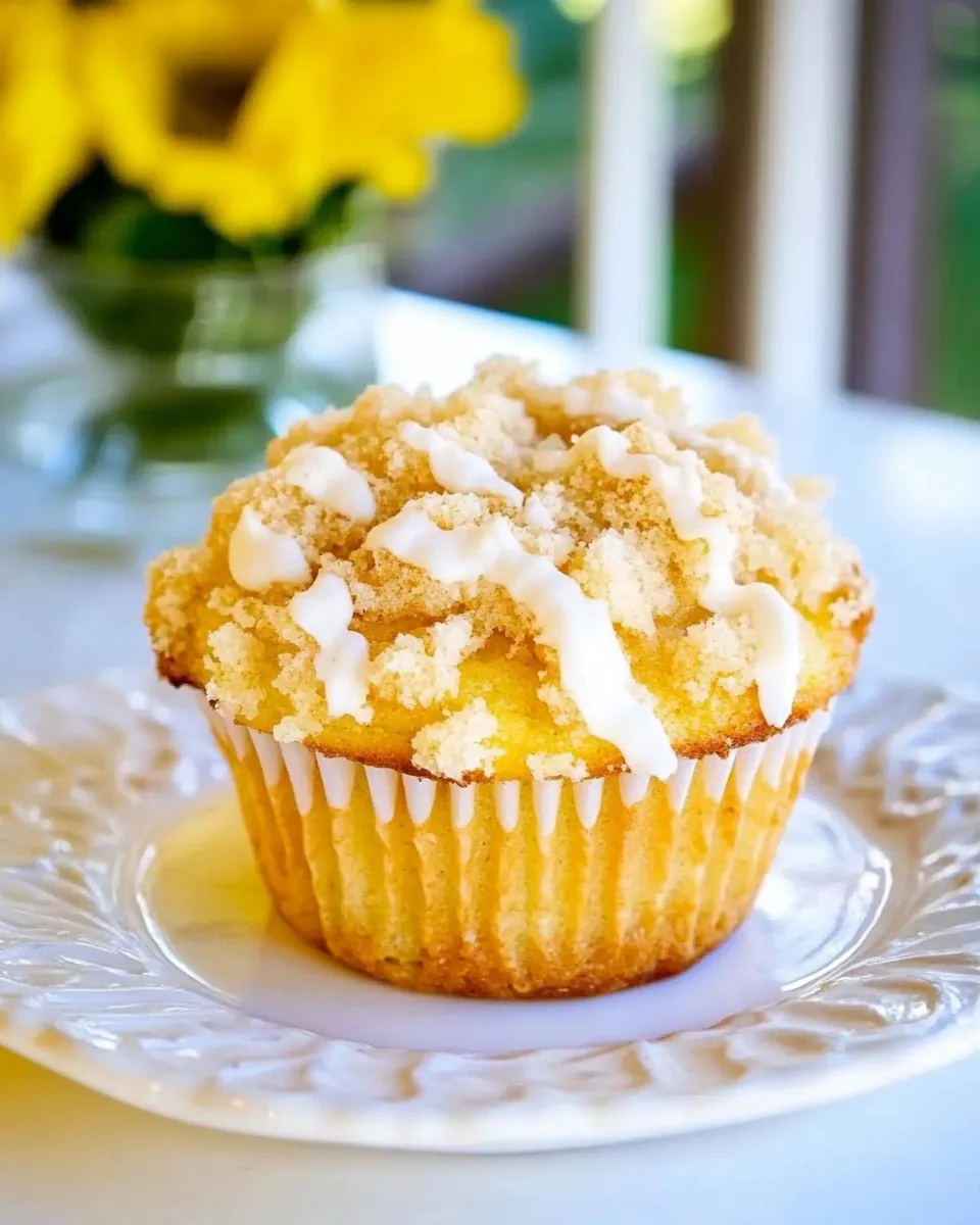 Lemon Crumb Muffins