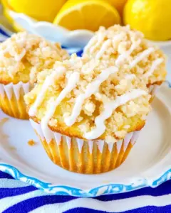 Lemon Crumb Muffins