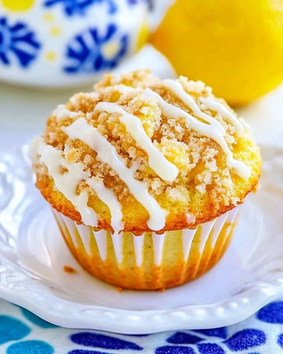 Lemon Crumb Muffins
