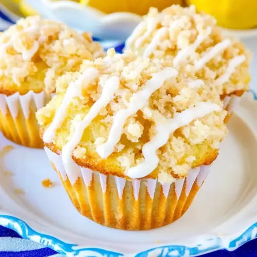 Lemon Crumb Muffins