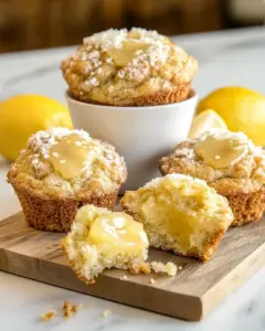 Lemon Curd Muffins