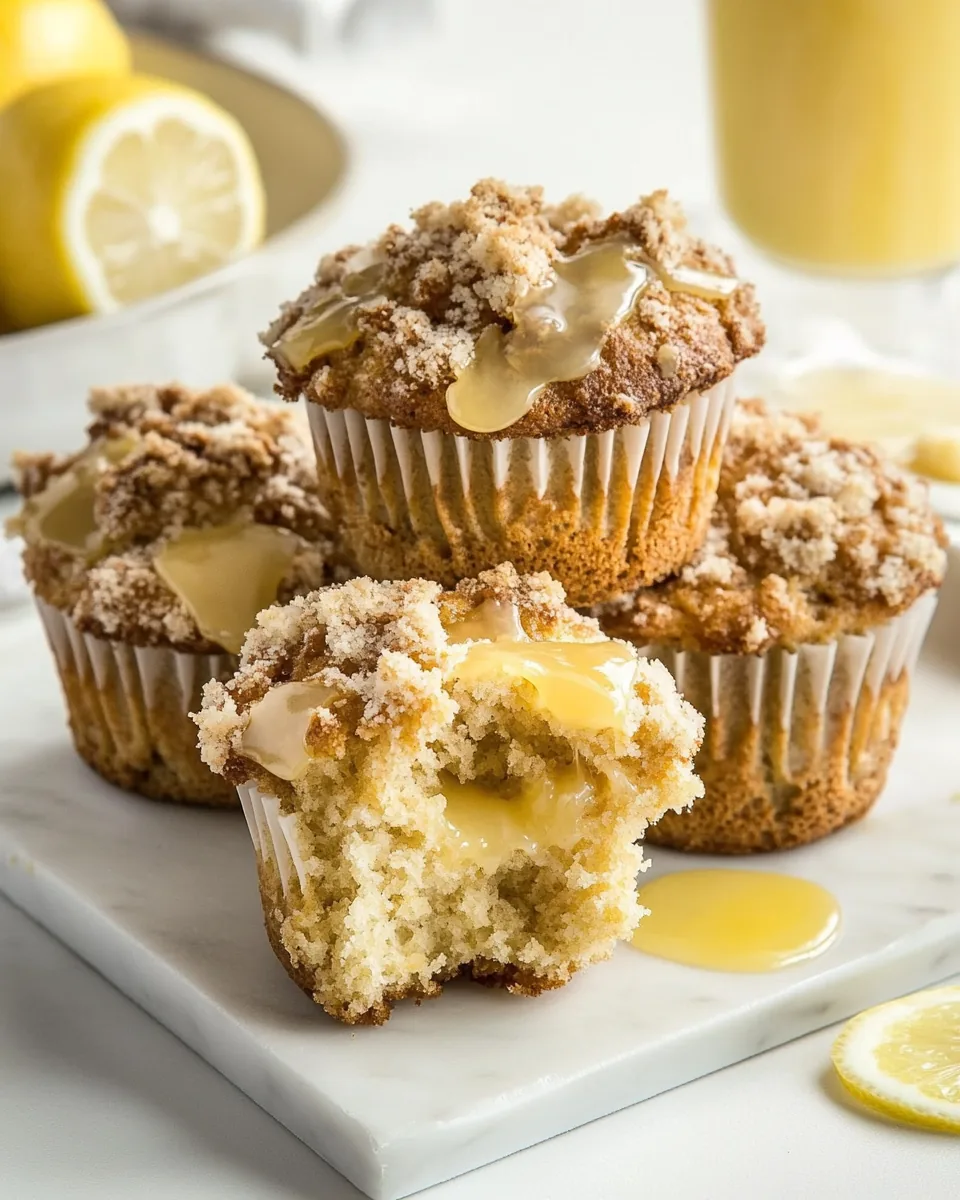 Lemon Curd Muffins