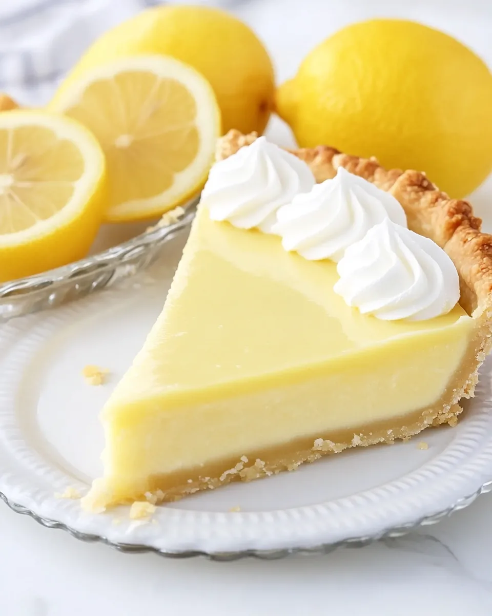 Lemon Custard Pie