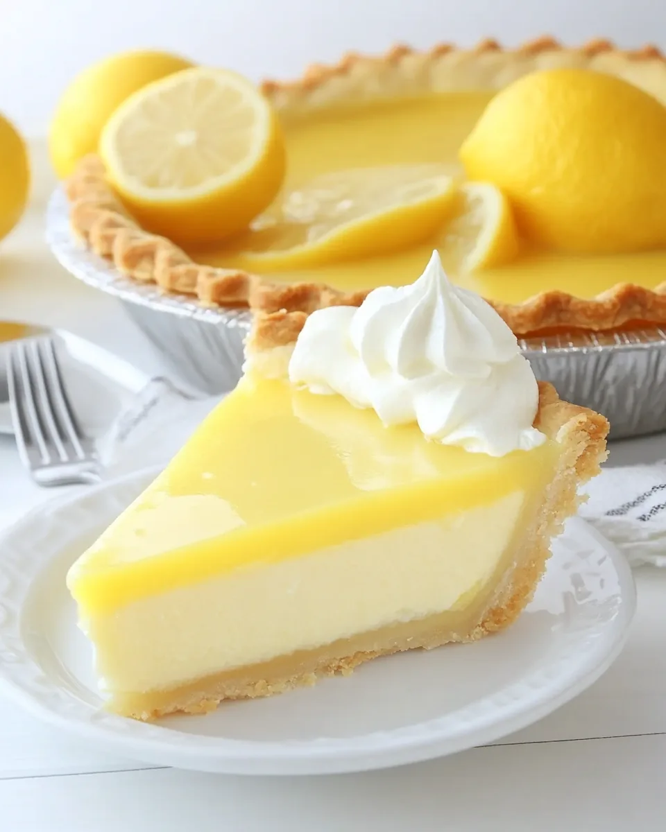 Lemon Custard Pie