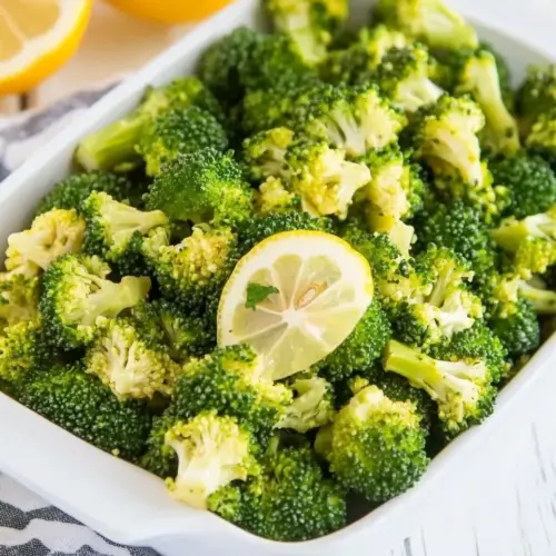 Lemon Garlic Broccoli