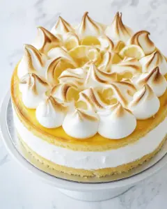 Lemon Meringue Cake