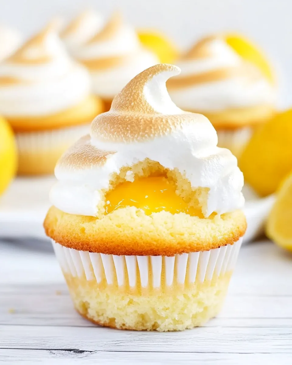 Lemon Meringue Cupcakes