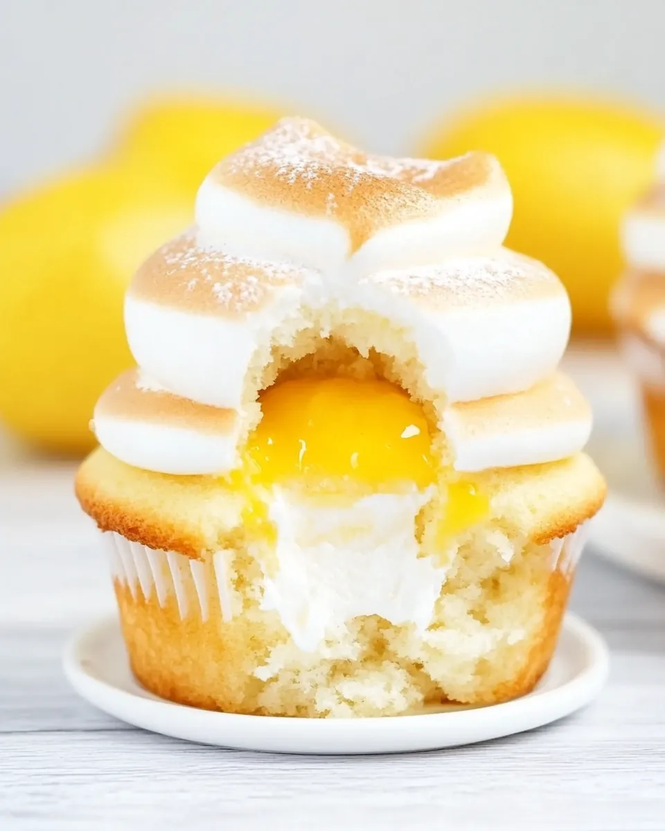 Lemon Meringue Cupcakes