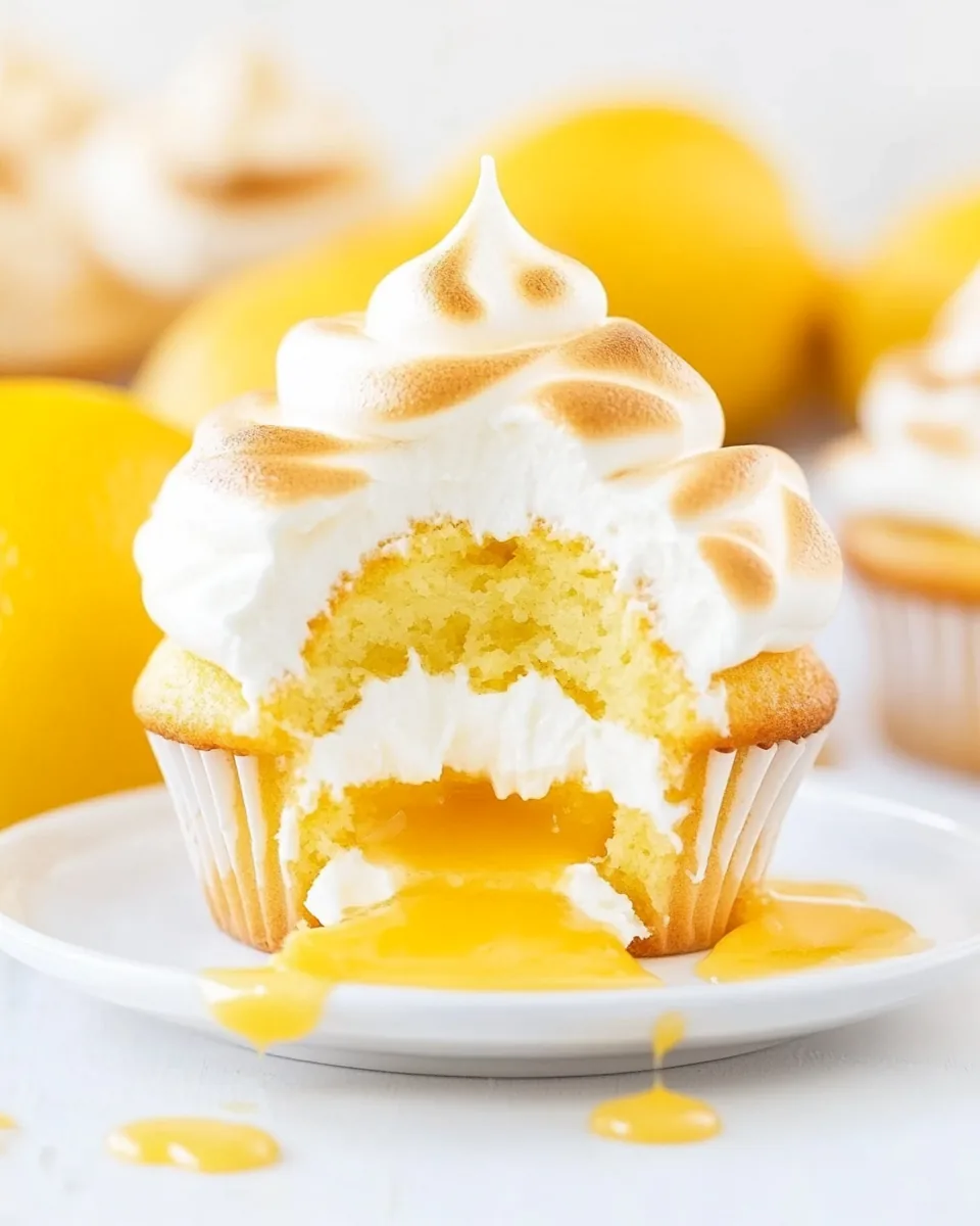 Lemon Meringue Cupcakes