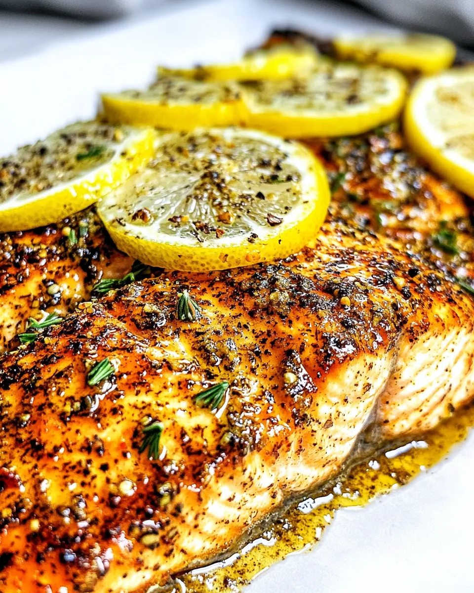 Lemon Pepper Salmon