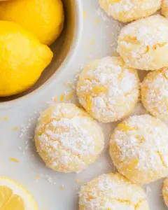 Lemon Pixie Cookies