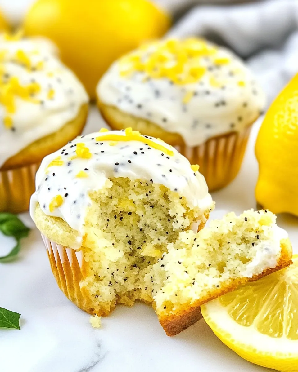 Lemon Poppy Seed Muffins