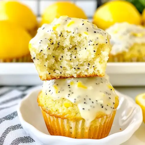 Lemon Poppy Seed Muffins
