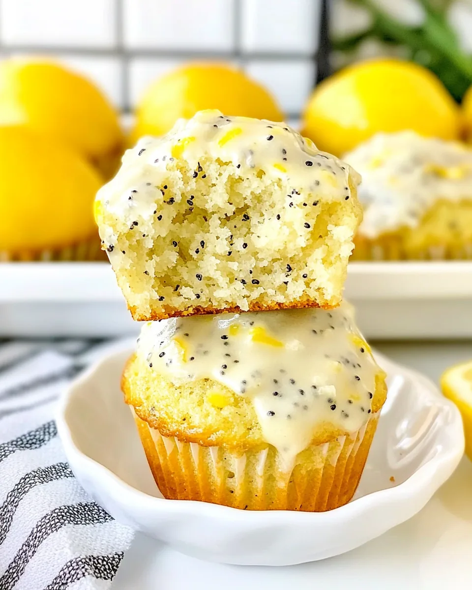 Lemon Poppy Seed Muffins