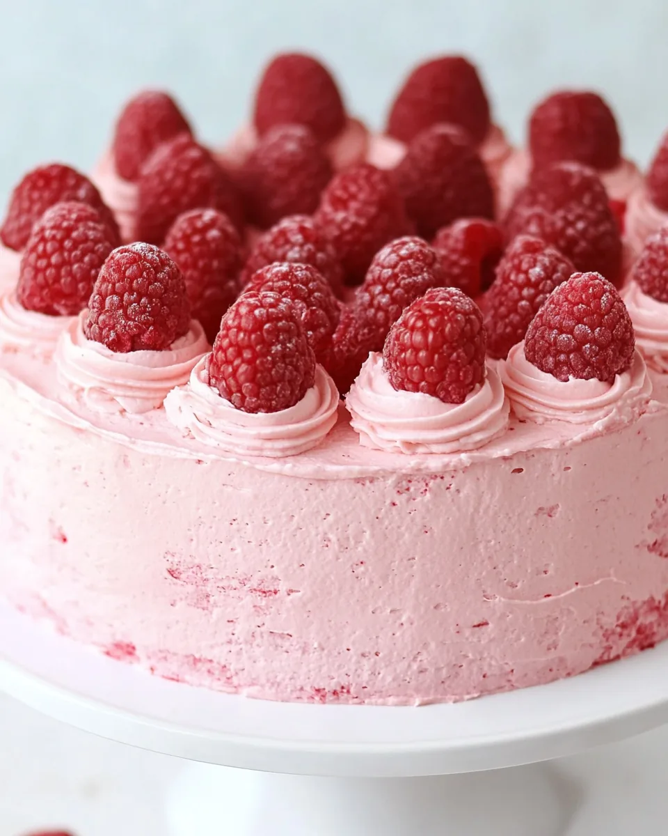 Lemon Raspberry Cake