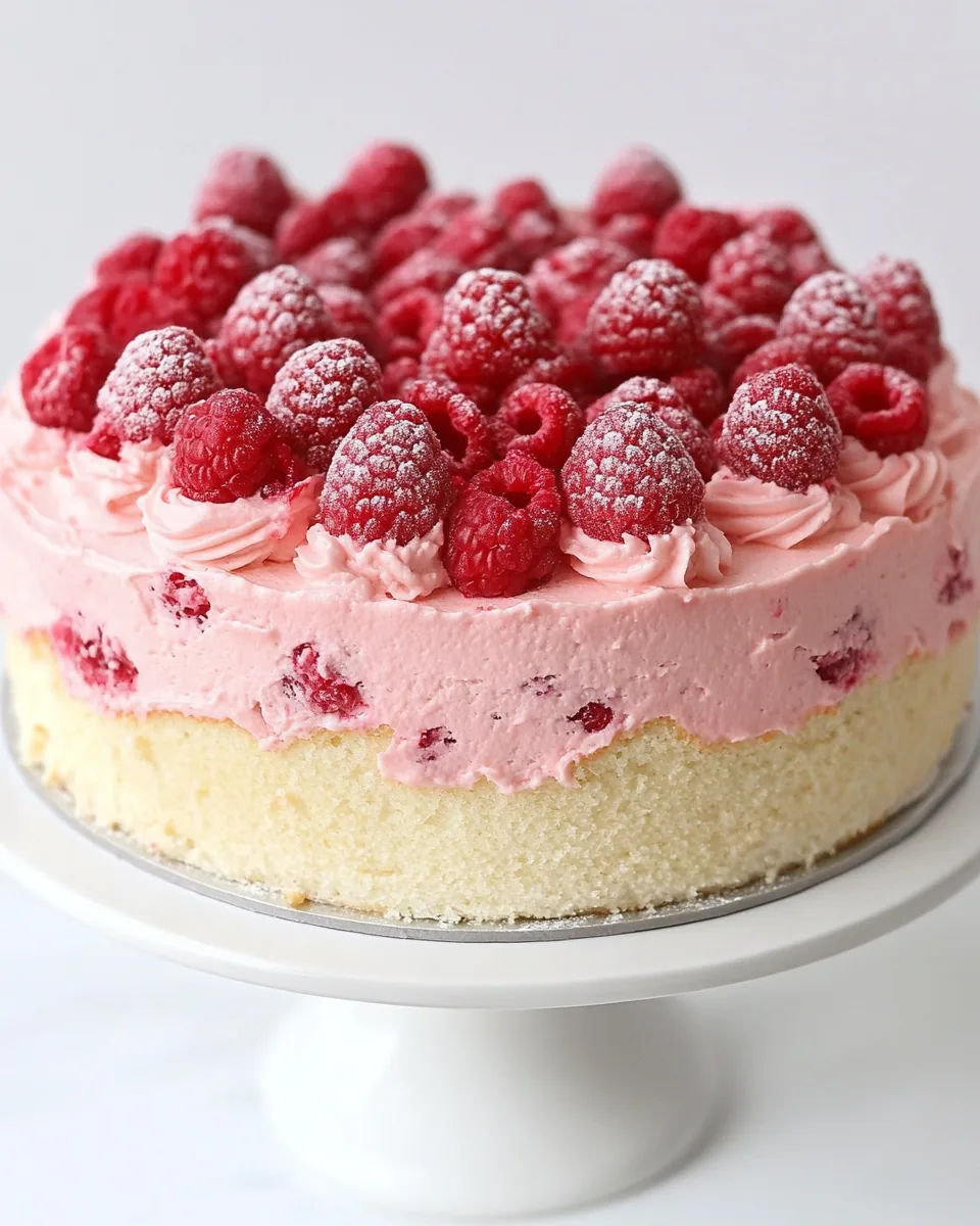 Lemon Raspberry Cake