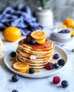 Lemon Ricotta Pancakes