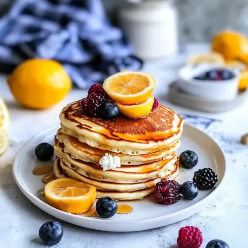 Lemon Ricotta Pancakes