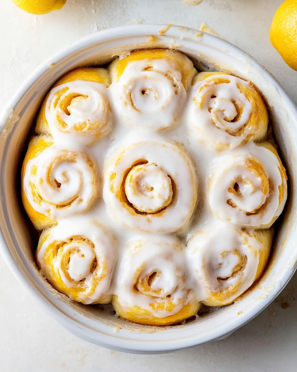Lemon Sugar Rolls