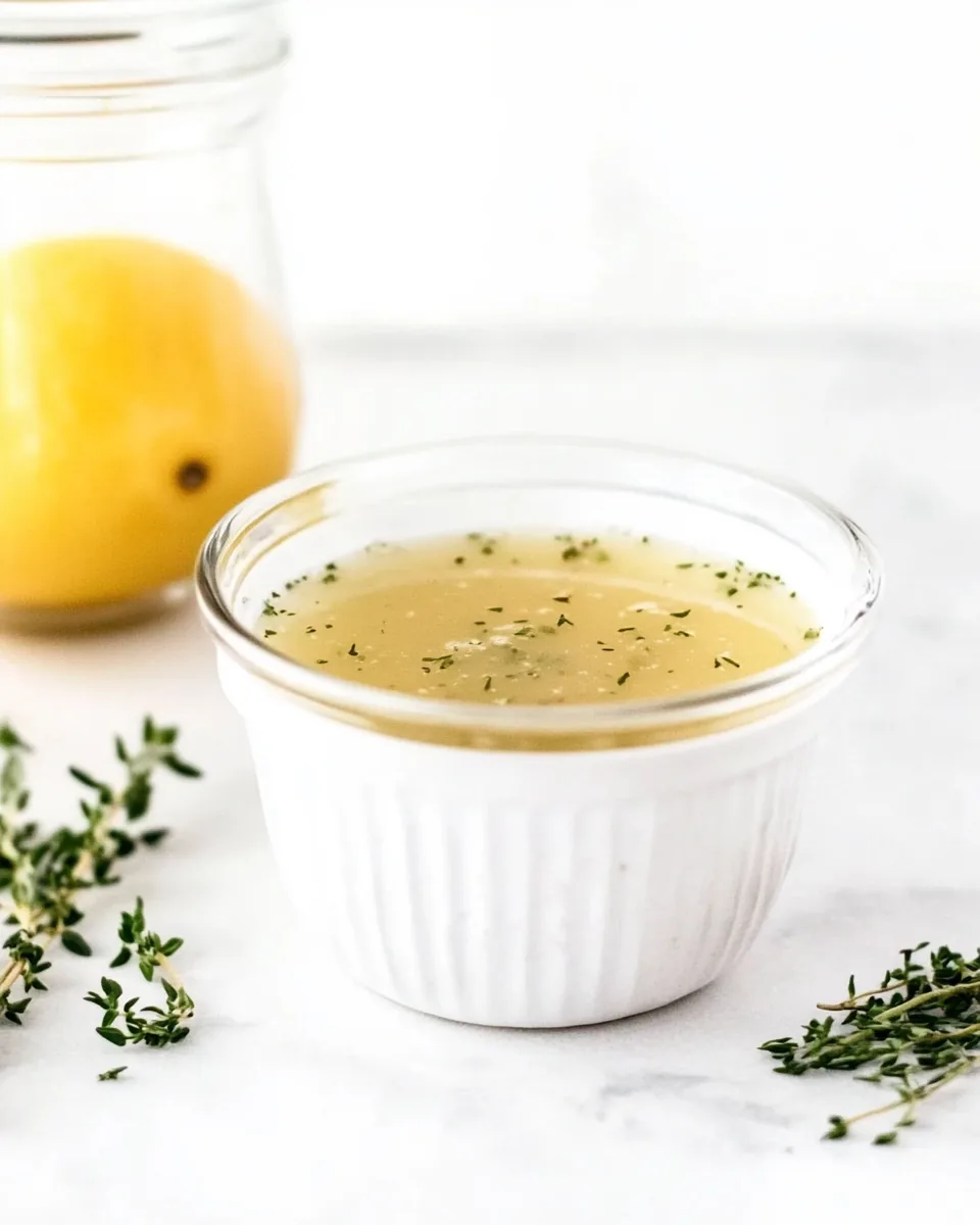 Lemon Vinaigrette