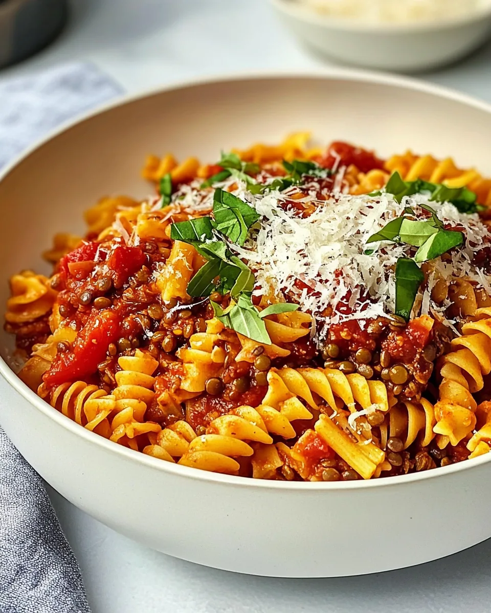 Lentil Pasta