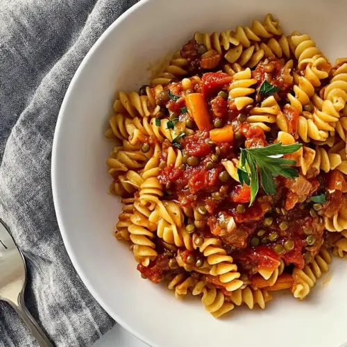 Lentil Pasta