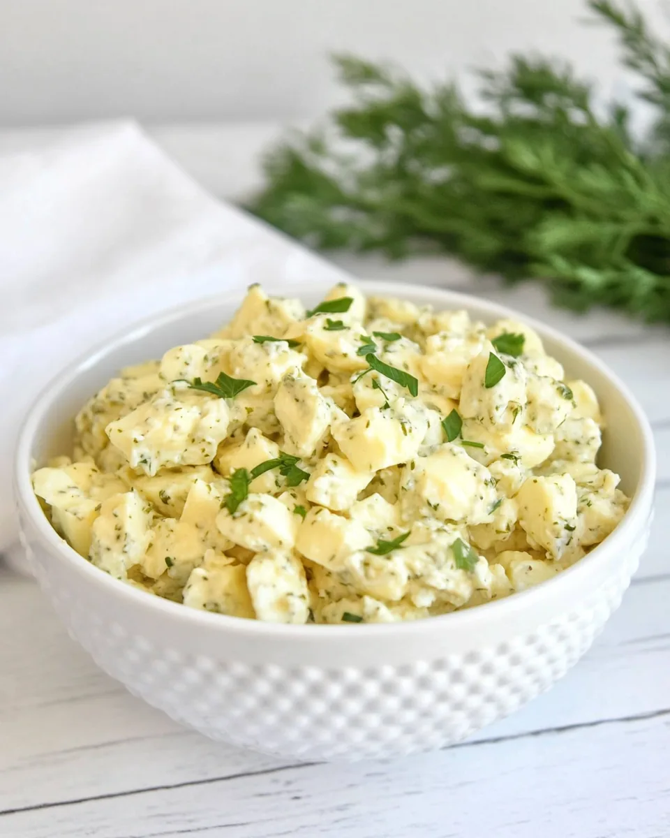 Lightened Up Egg Salad