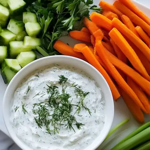 Lighter Greek Yogurt Ranch Dip