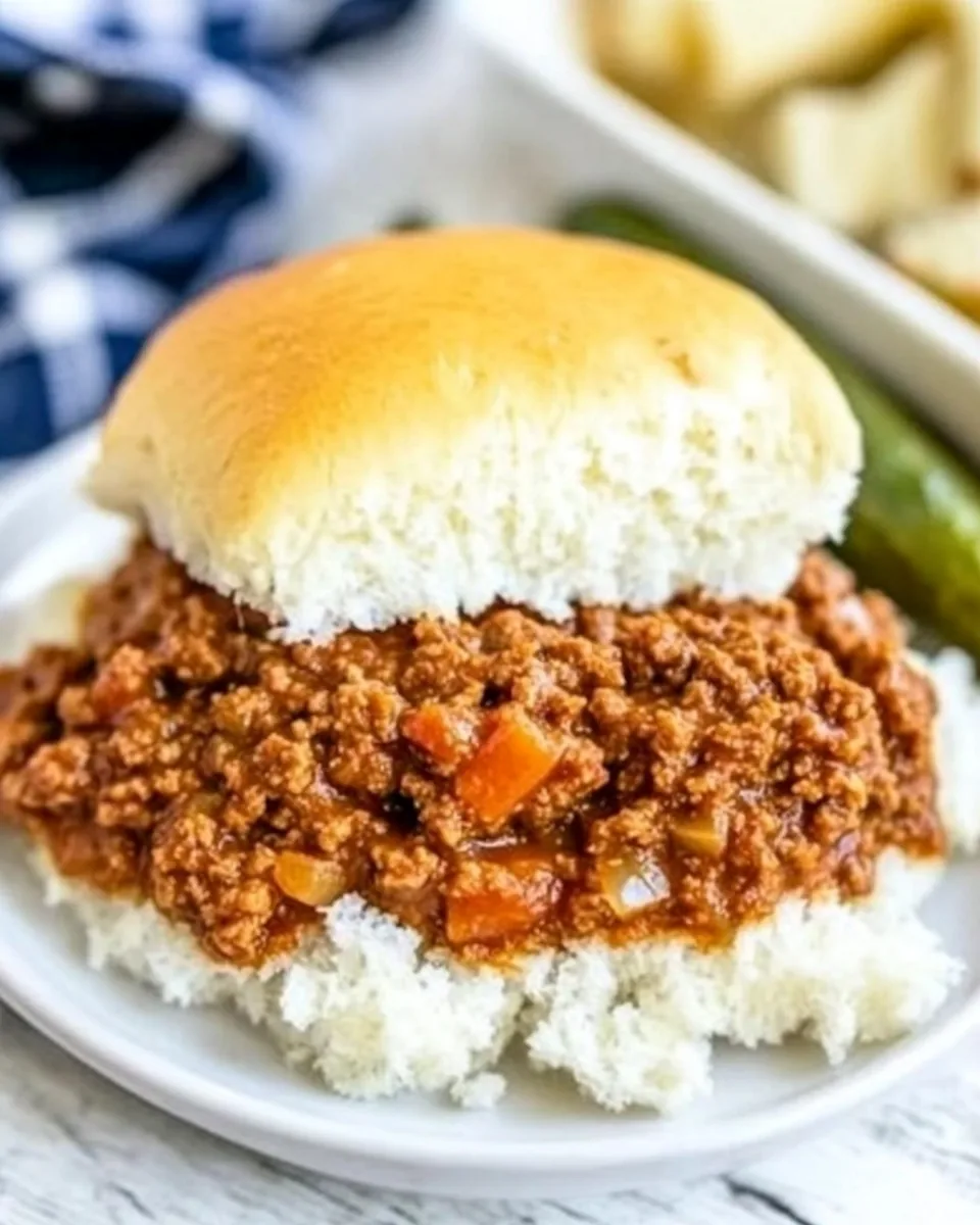 Lunch Lady Sloppy Joes