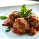 Macro Friendly Porcupine Meatballs