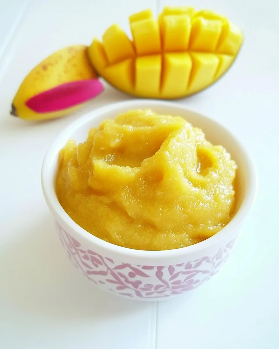 Mango Banana Puree