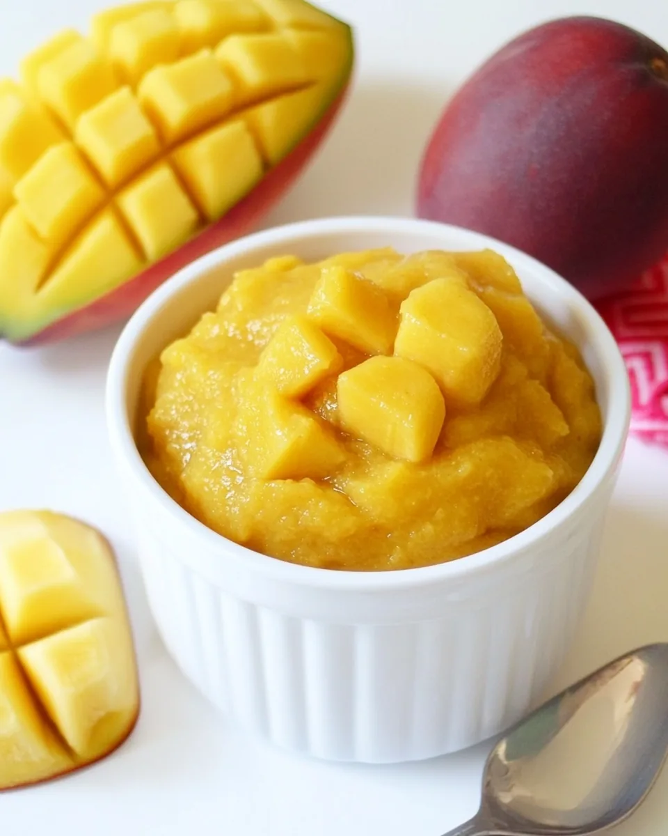 Mango Banana Puree