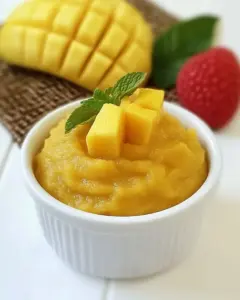 Mango Banana Puree