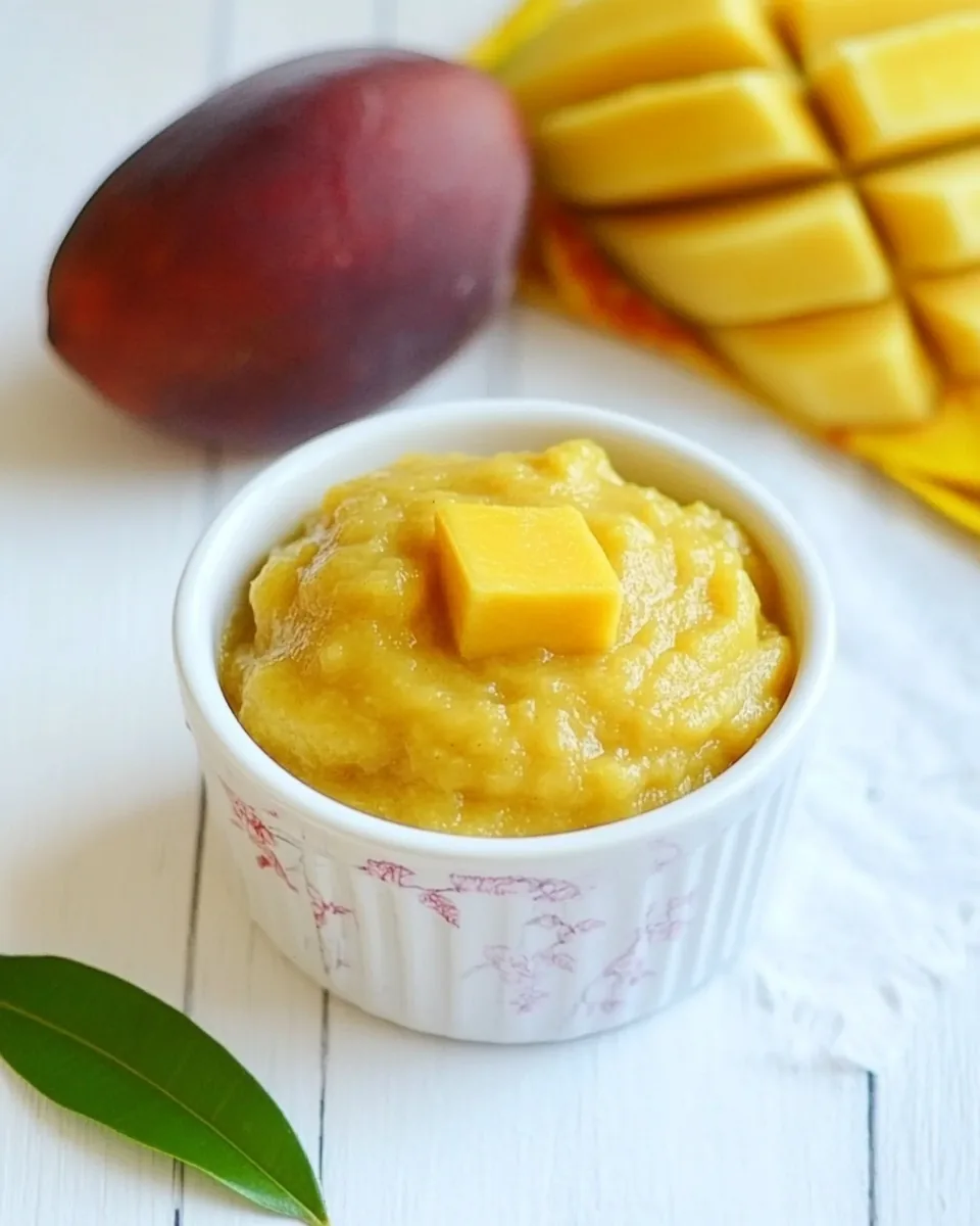 Mango Banana Puree