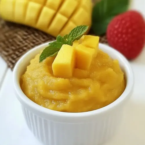 Mango Banana Puree